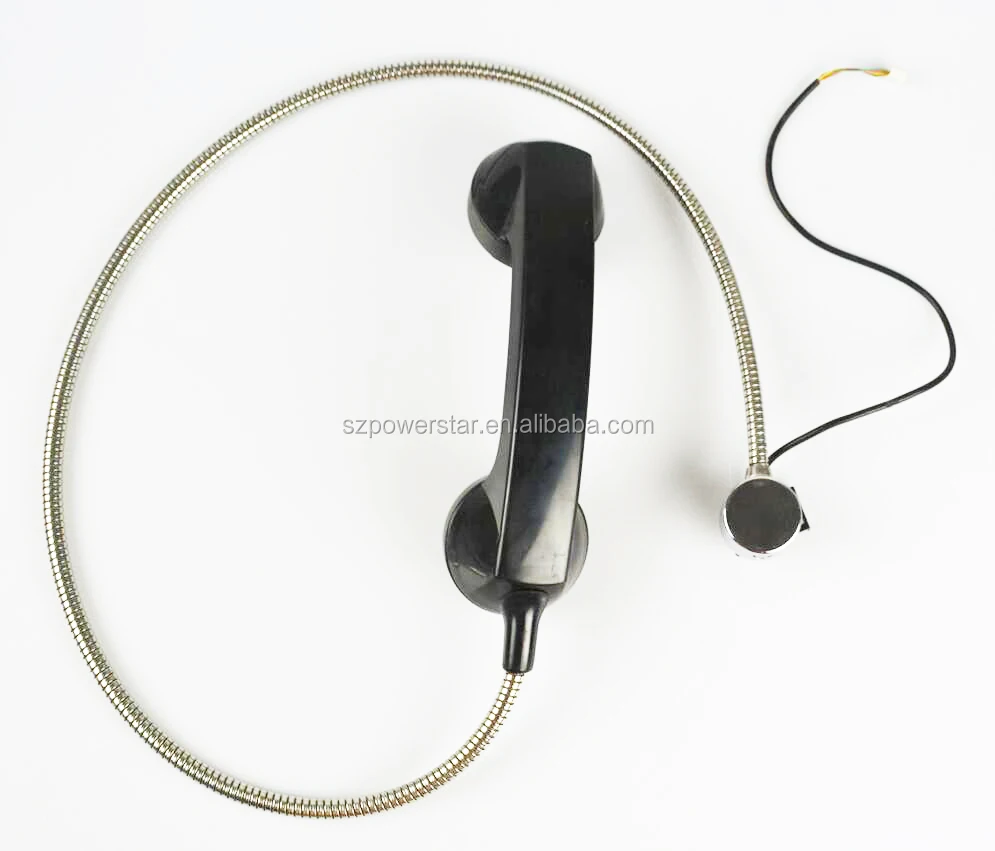 Outside shockproof ABS Telephone handset Payphone Handset PublicPhone Handset