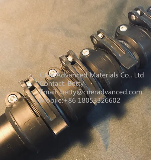 Made in China high rigid carbon fiber 20m extension pole for window cleaning water fed pole