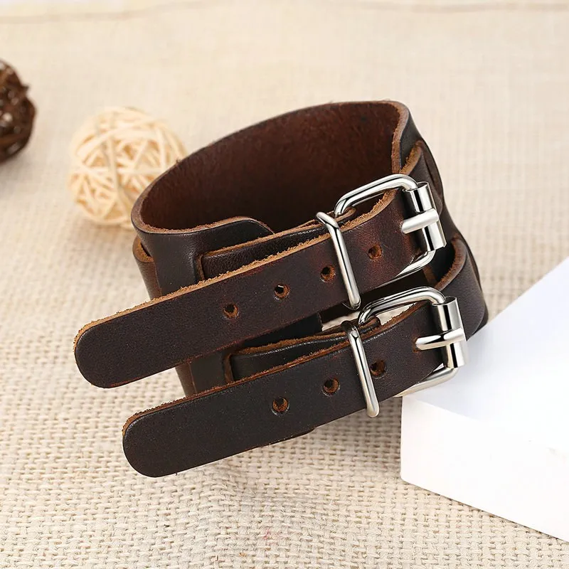 Men Bracelet Newest Mens Leather Bracelet/wholesale Cheap Leather Jewelry CLASSIC Ball OEM ODM Customized 20 Year Experience CAL