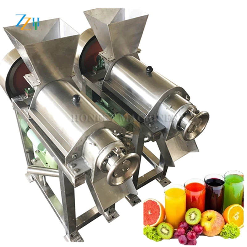 Industrial Fruit Juice Extractor  Machine / Commercial Fruit Juice Making Machine / Cold Press Juicer