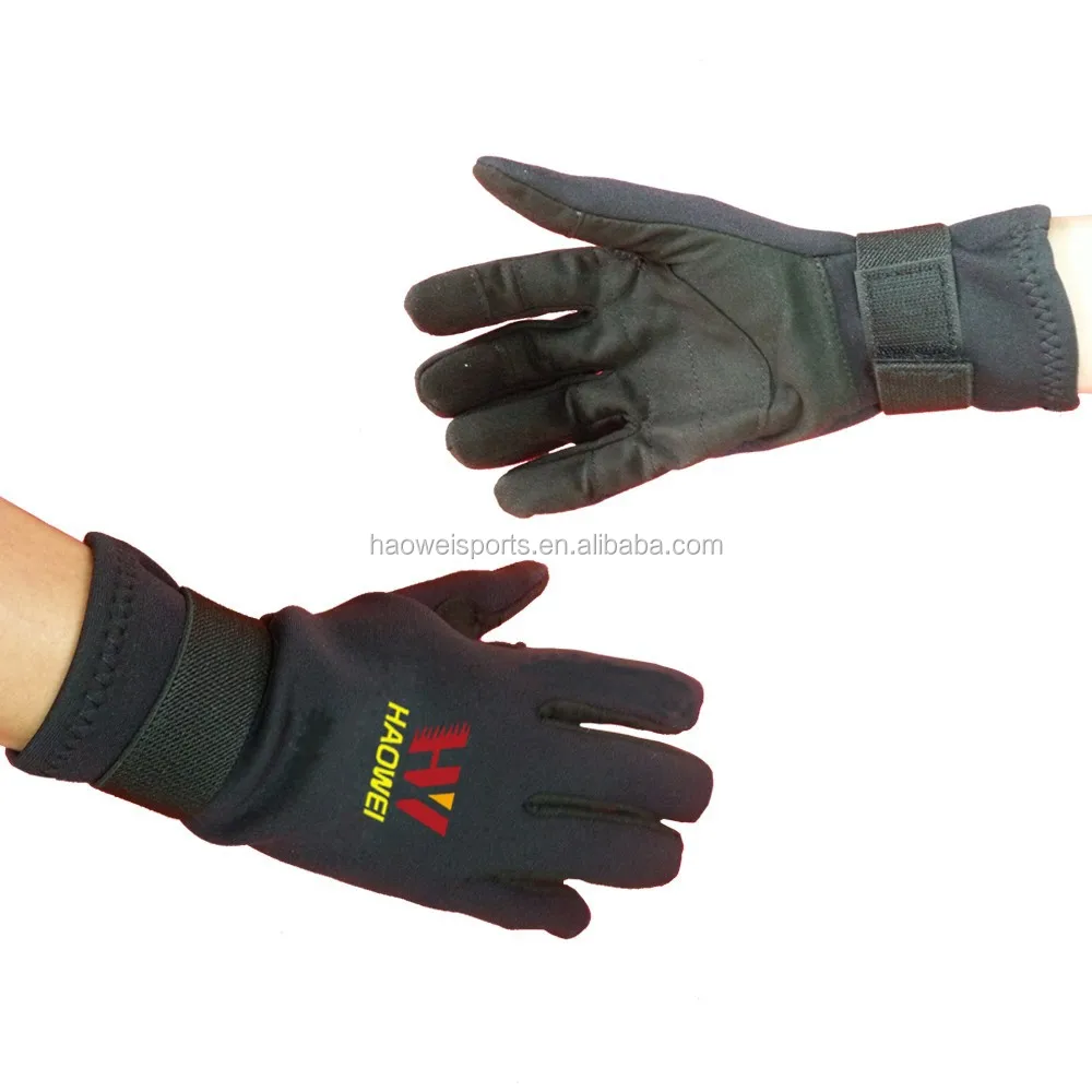 
3mm CR Neoprene diivign glove for hunting fishing , surfing gloves for water sporting,Palm printing for anti slip 