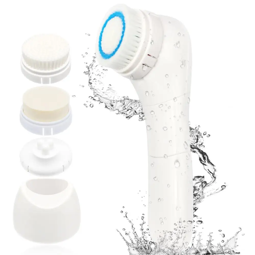 
 Оптовая продажа уход за кожей лица щетка для мытья тела Скраб чистящий набор ежедневное ПБТ Отшелушивающий электрическая щетка для чистки лица  