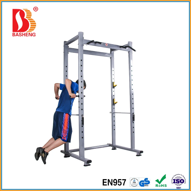 Heavy Commercial Gym Machine Fitness Equipment Weight Lifting Rack Squat Rack Power Cage