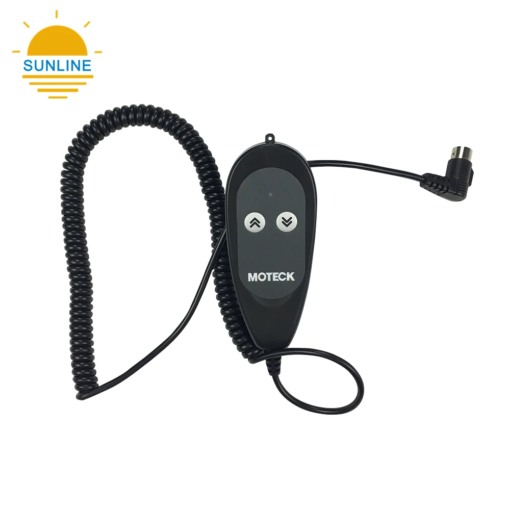 24V Synchronous sarellite antenna Actuator with power supply and manual controller Load Force 1500N Stroke 200mm