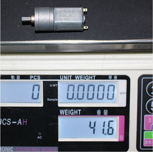 ChiHai Motor CHR-GM20-130S DC High Torque Electronic Motor Reductor 6V 500rpm 3V 245rpm Robot Power Gear Motor