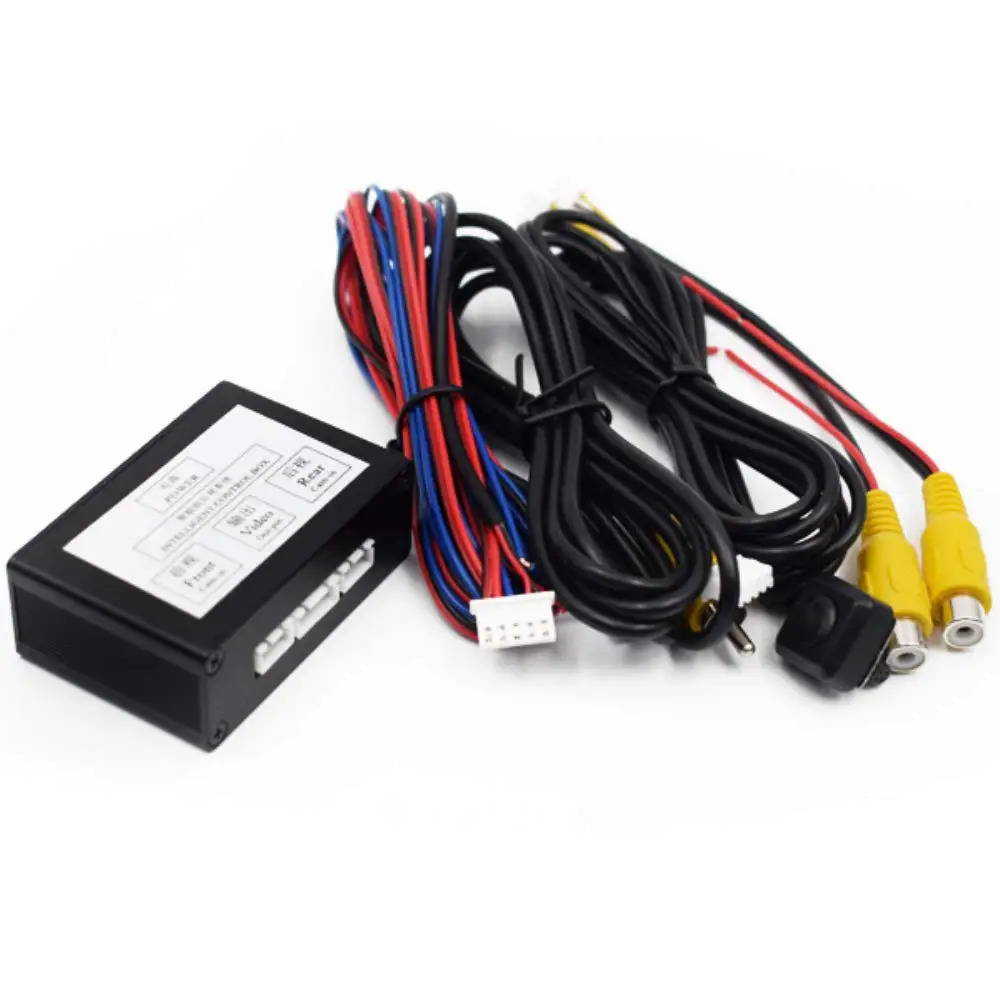 Интеллектуальный автомобильный монитор заднего вида для парковки, видеоканал, блок управления, преобразователь, монитор транспортного средства, слепой зоны