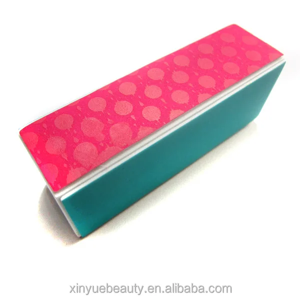 2019 Hot sale Blue White And Grey 3 Way Nail Buffer