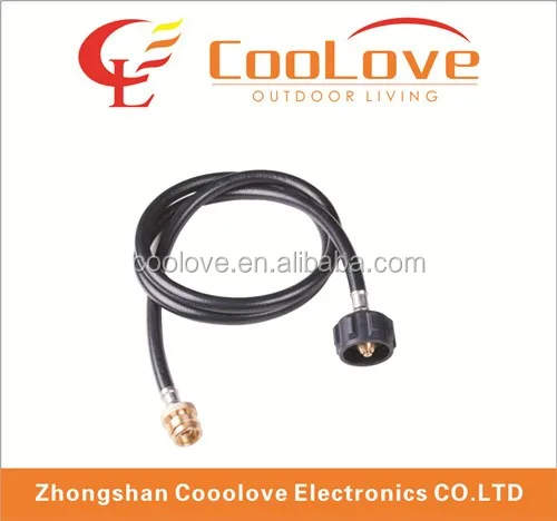 12 feet connects appliance to refillable propane cylinder adapter hose