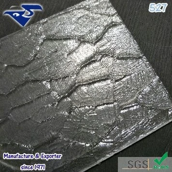 
PS embossed board for in-built shower stall , lighting shade and interior design 