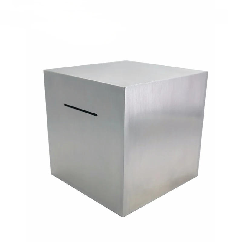 Creative gift doyuin the same paragraph of stainless steel piggy bank 200*200*200