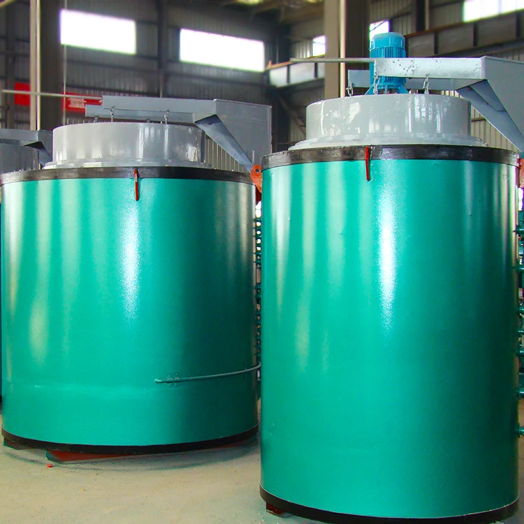 Energey-saving pit type annealing furnace for metal parts normalizing/quenching/annealing