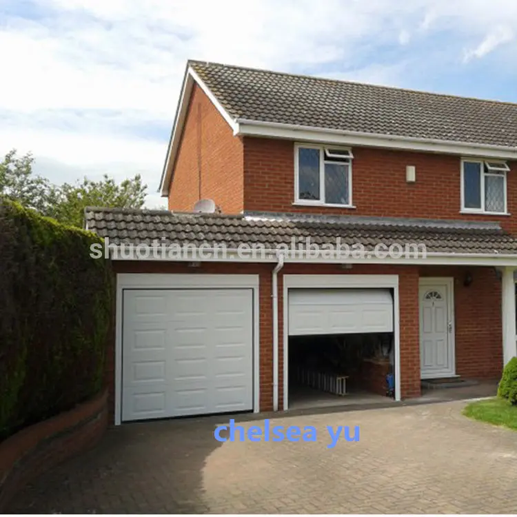 дистанционный запуск секционные складные двери гаража, автоматического складывания полиуретановой пены двери гаража