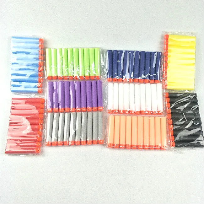 Shantou Eva foam bullets printed custom logo