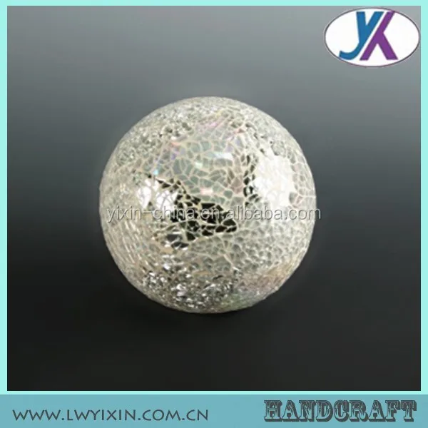 Полый мозаика вспененный декоративные цветные стеклянные шарики для продажи