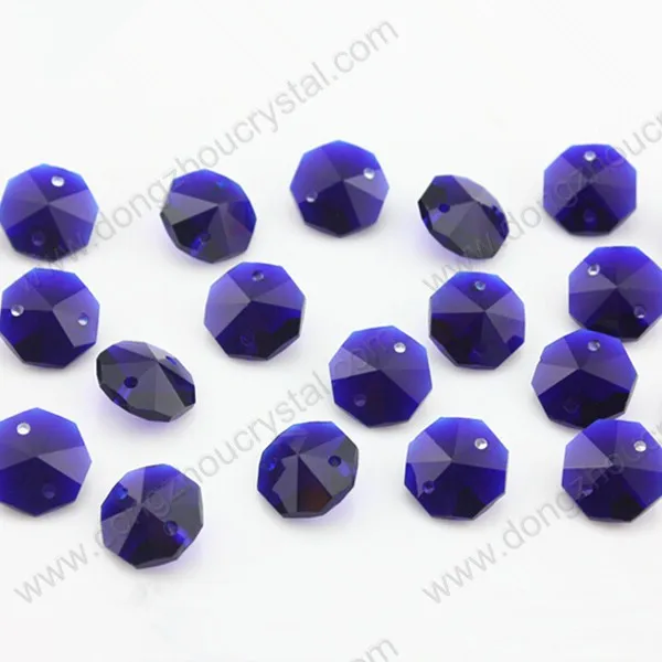 Hot sale octagonal glass crystal chandelier trimming decor
