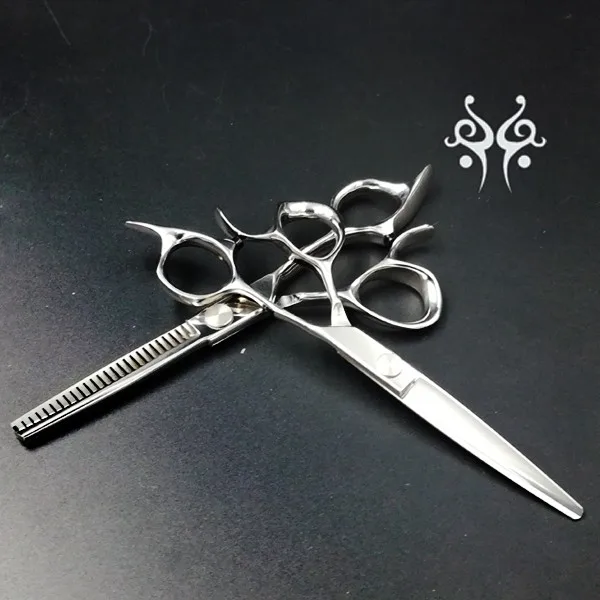 Reversed Blade Hair Scissors Made Of Japanese Cobalt Steel Barber Scissors