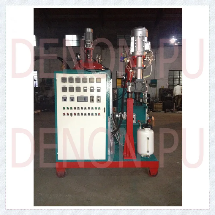 High Temperature Hot Air Heating Type Elastomer Polyurethane Inje Machine With Color Paste Adding System For PU Industry Rollers