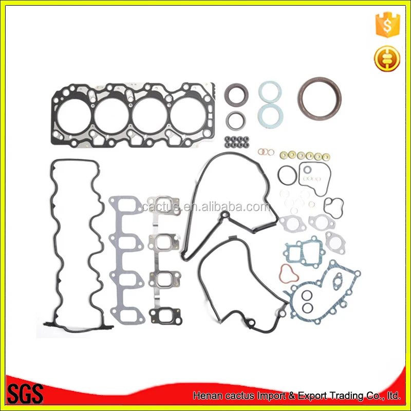 Engine Parts 3C 3C-TE 3CT Overhaul Full Gasket Set complete Gasket kit for Toyota