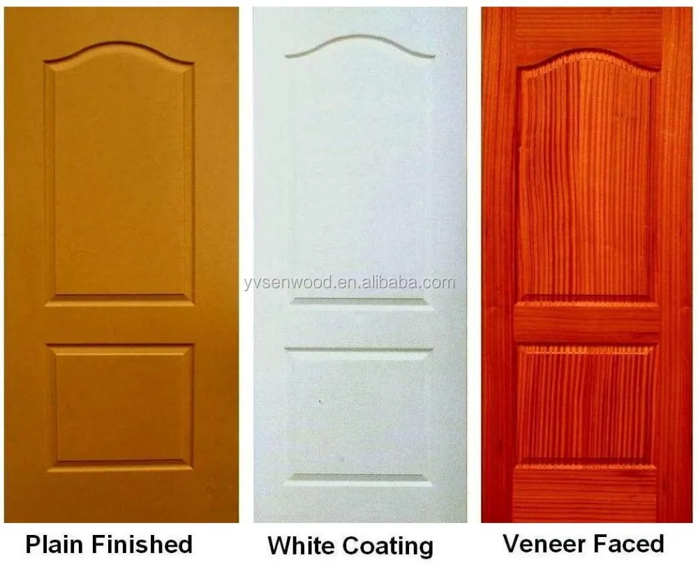 white prime HDF board  door skins