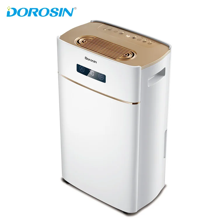 
16liters 30pint touch screen LED display and intelligent control humidity home use dehumidifier 