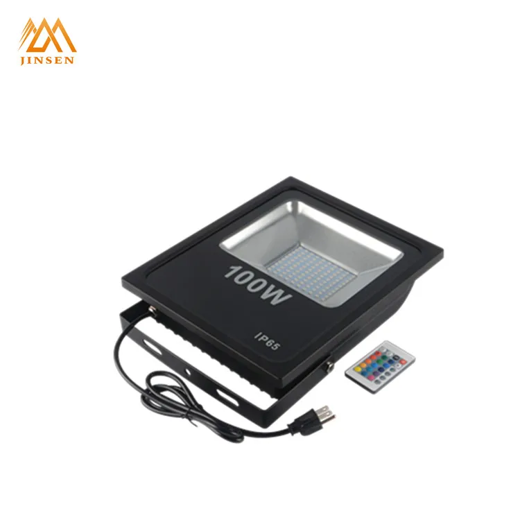 
Get Free sample new design outdoor SMD 100w RGB led floodlight 