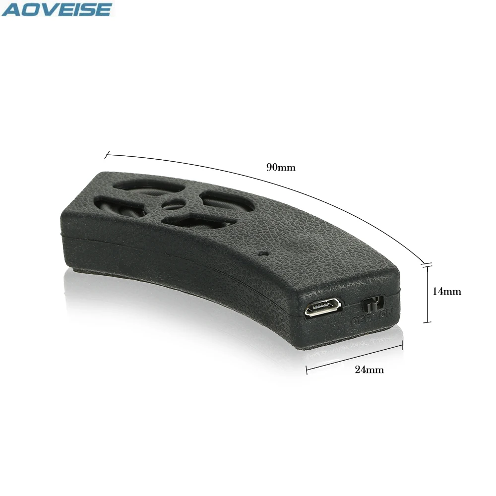 AOVEISE AV110 motorcycle accessories mini portable helmet mp3 player wireless BT speaker