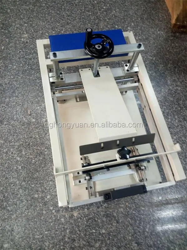 D-hot sale manual cylindrical objects screen printing machine for pen GW-Q2