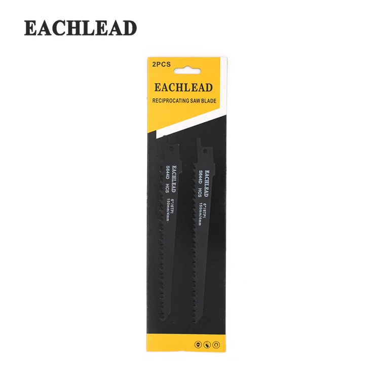Electric saw fitting reciprocating / Sabre saw blades fast cut wood/plastic pipe item S644D