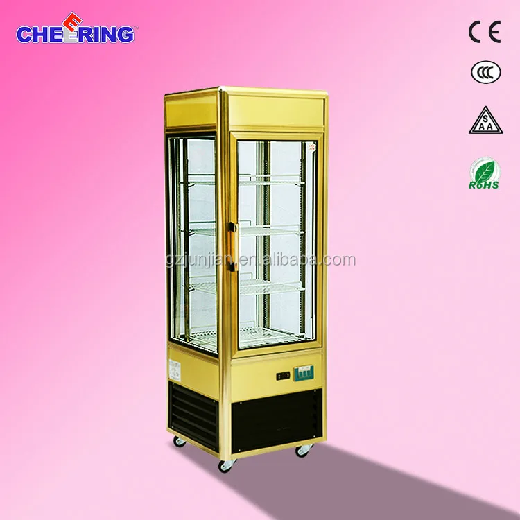rotating display case / Cake Fridge /cake refrigerator for sale