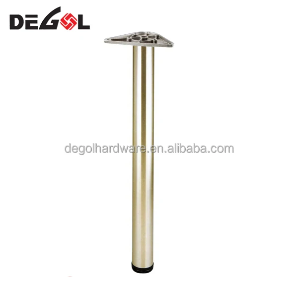 High Quality Furniture Hardware Removable Stainless Steel Table Leg