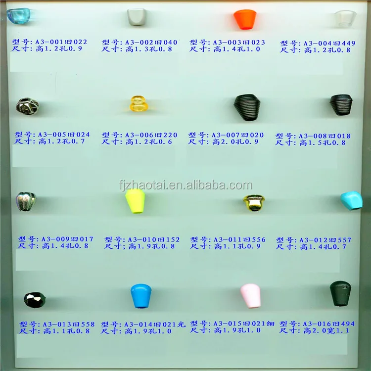 Wholesale Adjustable toggle white and black rubber silicone stopper buckle for mask 3mm stretch rope adjustment