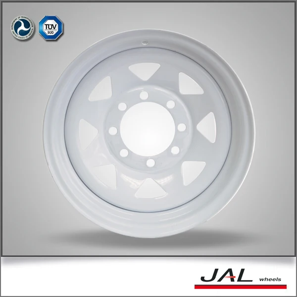 Оборудование колесо для прицепа 16 16x6 8 отверстий болт Ушка белый