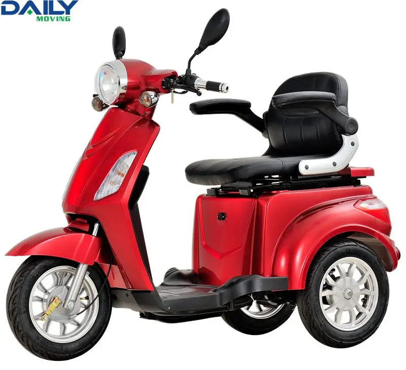 Fast OEM 3 Wheels 2 Seats Personal Electric Mobility Scooter Car  golf cart scooter for Handicapped Adult