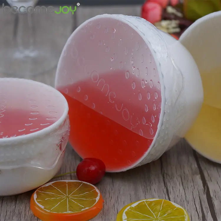 Мягкая силиконовая прозрачная пленка без БФА для сохранения свежести еды