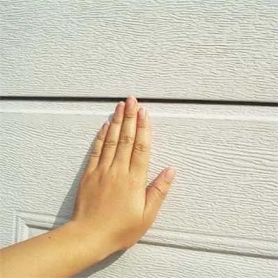 Standard size cheap wood garage door