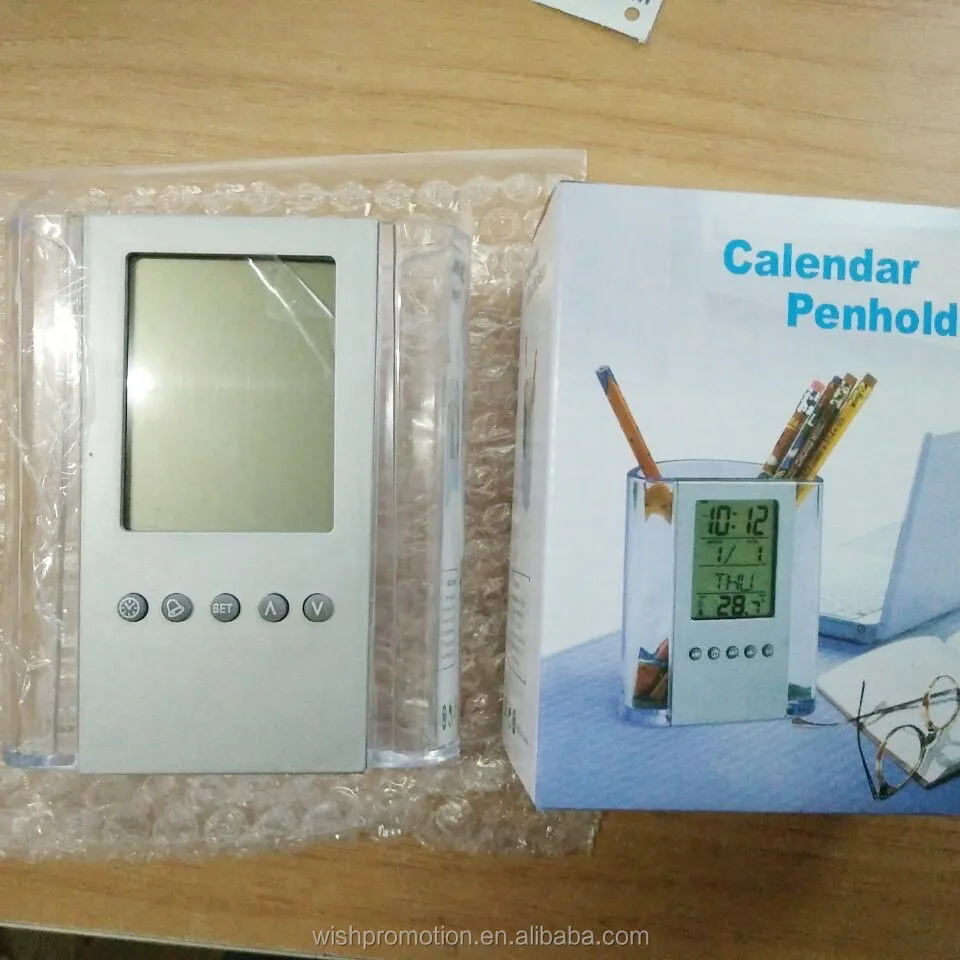 calendar pen holder