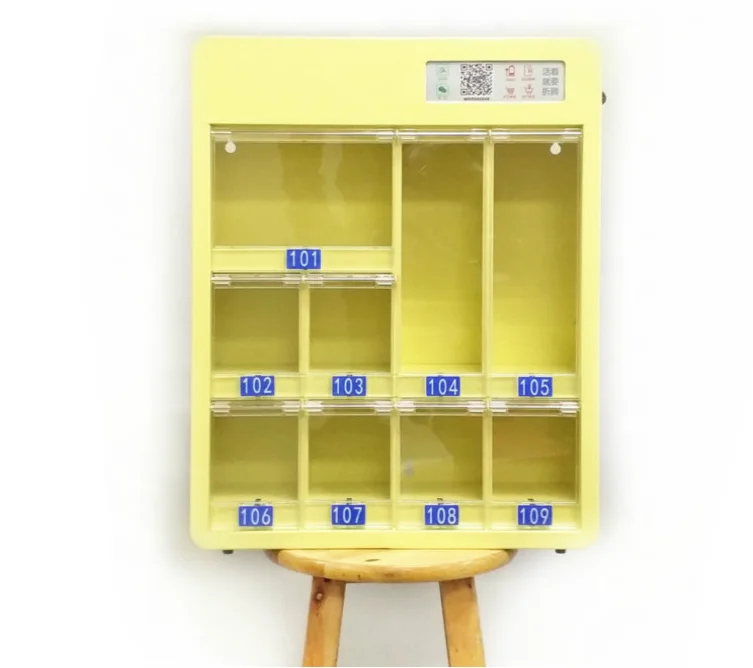 Wechat Mini Vending Locker Alipay Vending machine combo