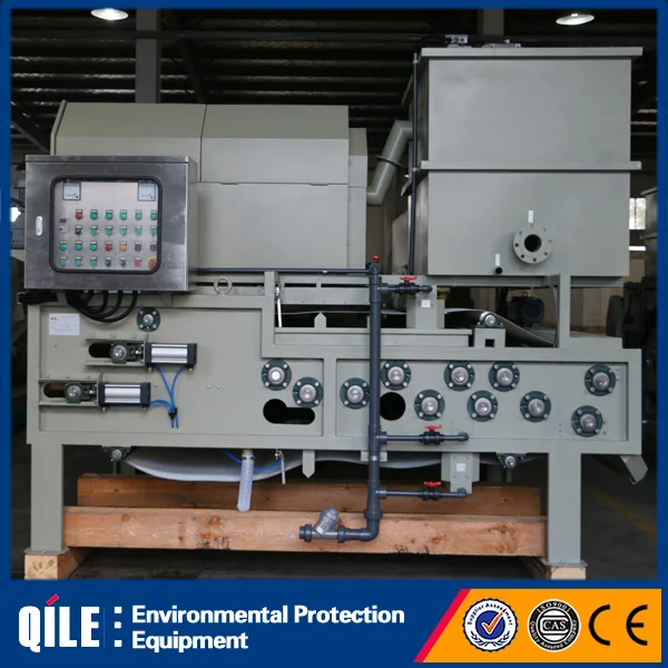 обезвоживания осадка машина для изготовления бумаги обработку сточных вод