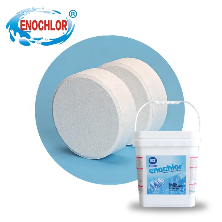 Гидрохлорид для бассейна, 50 кг, барабан для таблеток 70% гипохлорита кальция