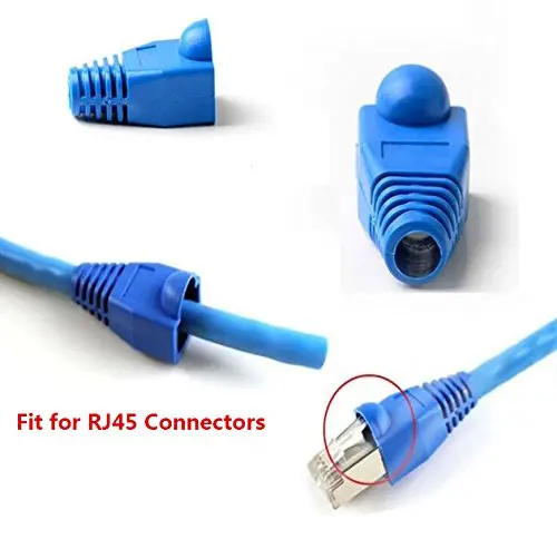 Soft Plastic cable plug cap network rj45 connectors boots