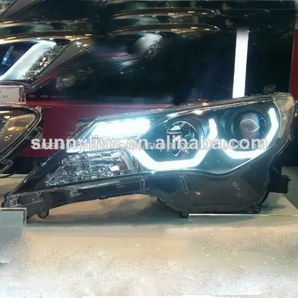 2013-2014 год rav4 привели полосы фары с би ксенон проектор л. д. v2