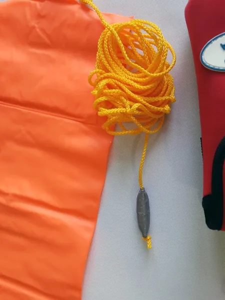 Outdoor spearfishing Diving float dive PVC inflatable spearfishing marker buoy.