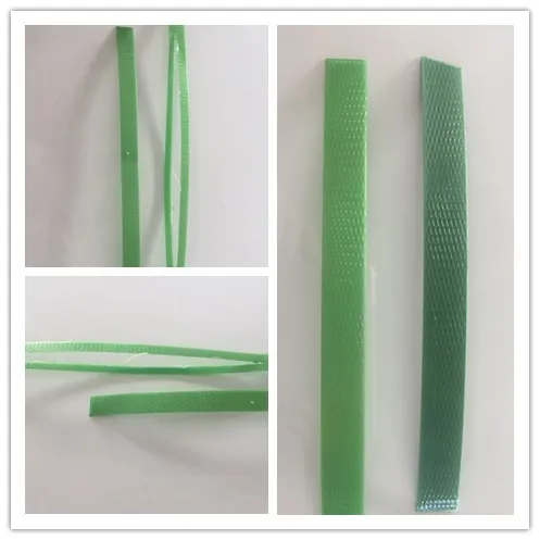 High Tension Strength Polyester Packing tape Strap Green Plastic PET Strap PET belt Strapping plastic tape