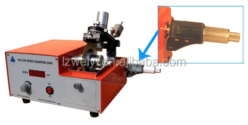 SYJ-150 Low Speed Diamond Saw for specimen precision cutting