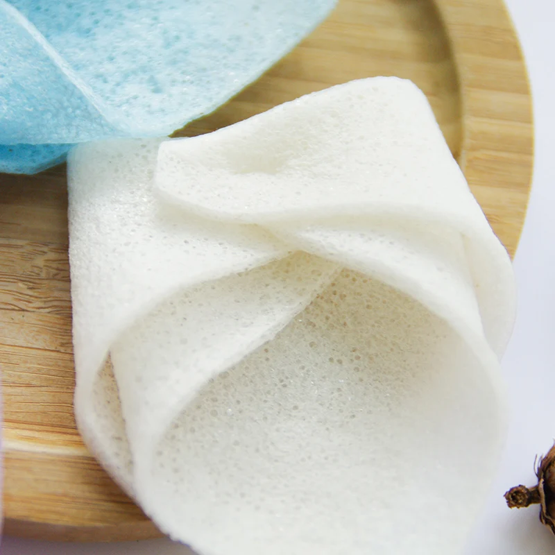 Biodegradable moisturizing 100% natural konjac magic towel