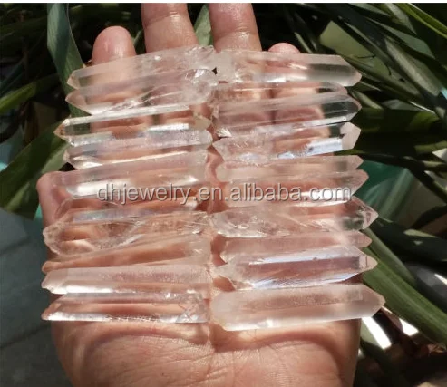 100% Tibet Natural Clear Quartz Crystal Points Terminated Wand For Wholesale
