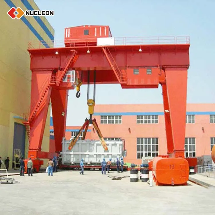 Mh Single Door Crane 10 Tons With Hoist 40 Ton Gantry Crane