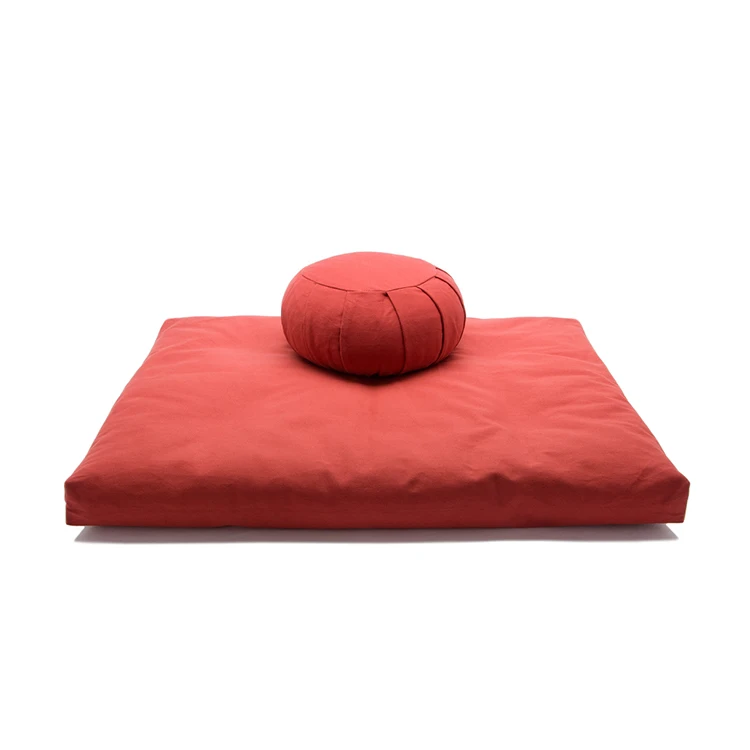 Factory Wholesale High Quality Yoga Zafu Zabuton Meditation Cushion Set