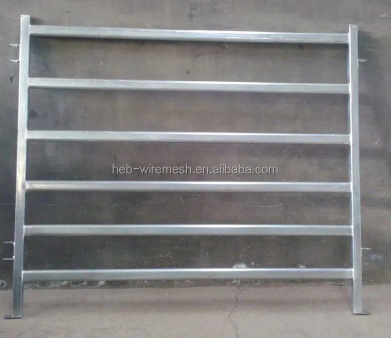 Hot dip galvanized farm gates / horse gate / livestock fence for sale