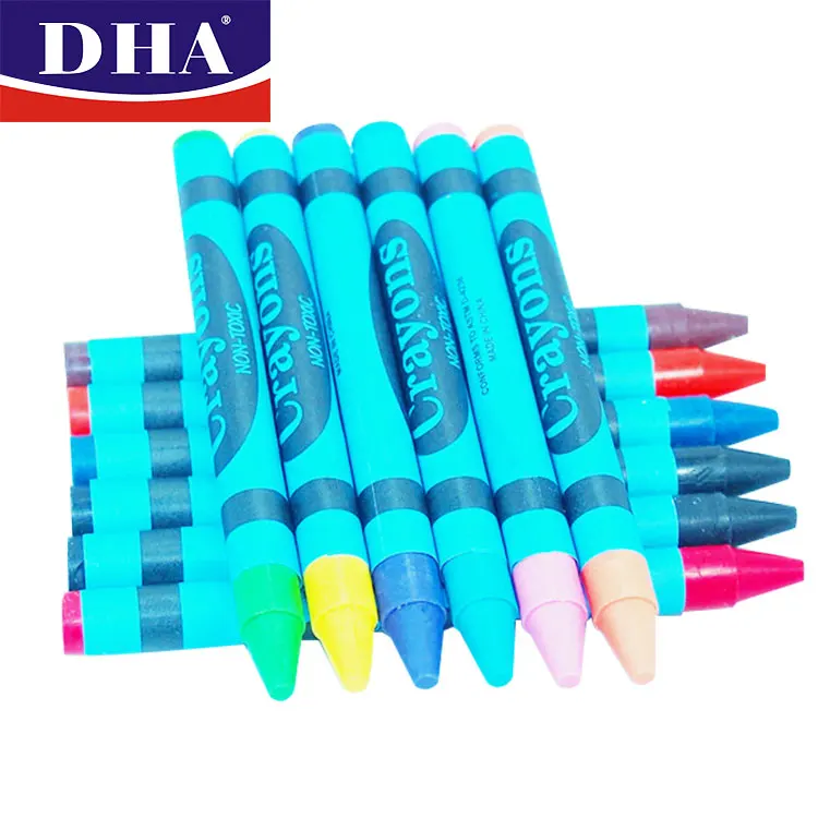 Multi-color Non Toxic Washable Custom Colors Jumbo Crayon